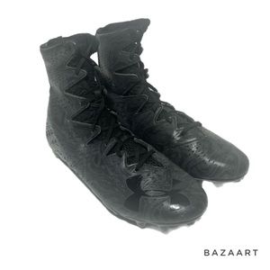 Under Armour Triple Black Cleats 1297953-001 size 11